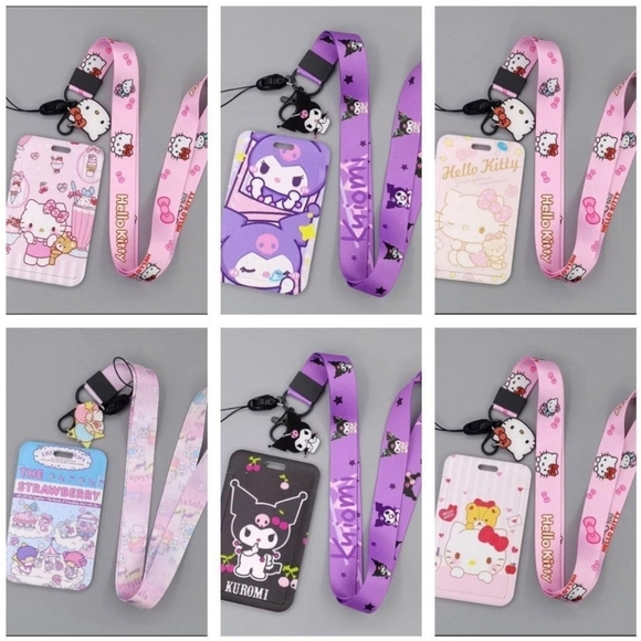 Hello Kitty Sanrio Characters Lanyard - Picture 3 of 4